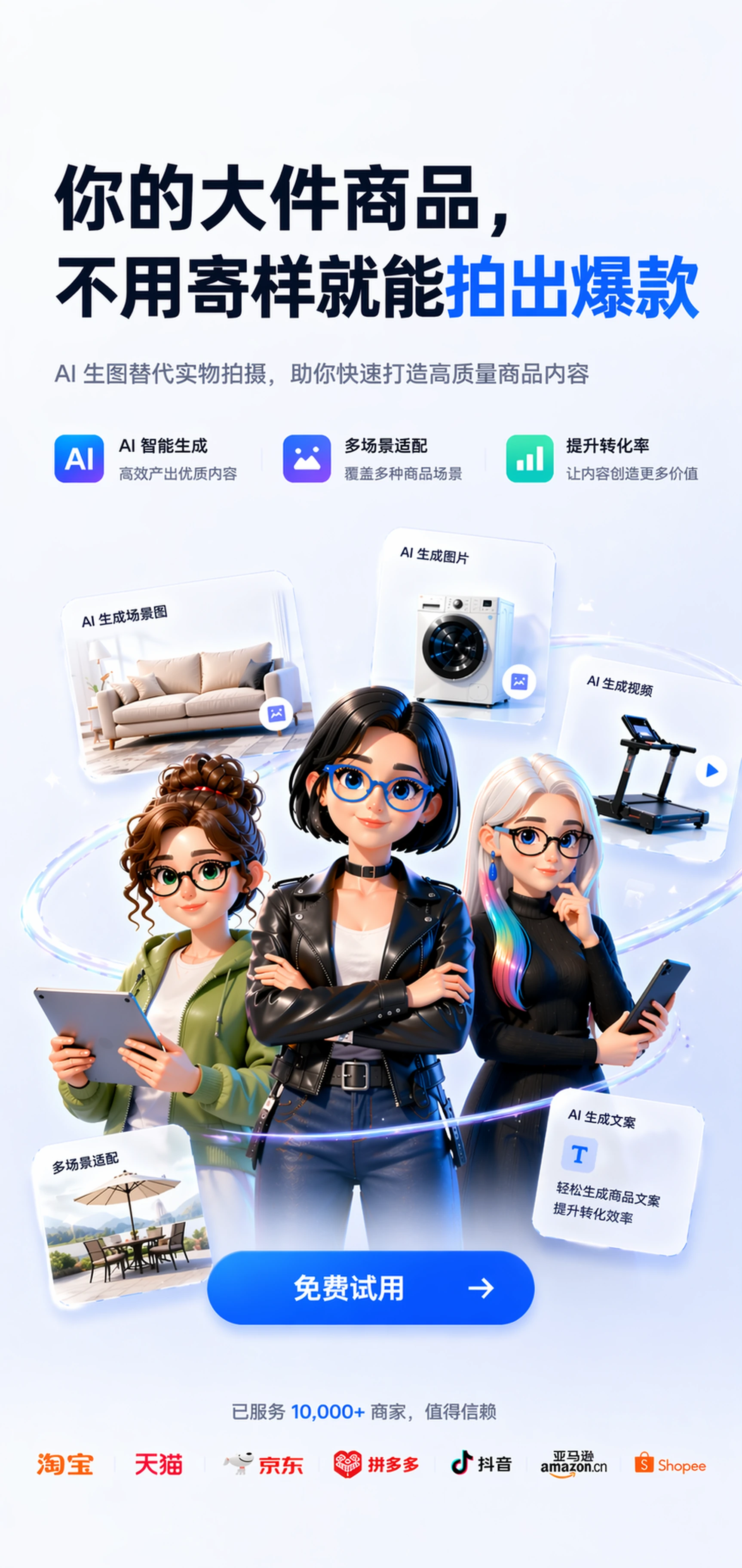 Morfx · 大件商品 AI 视觉中台