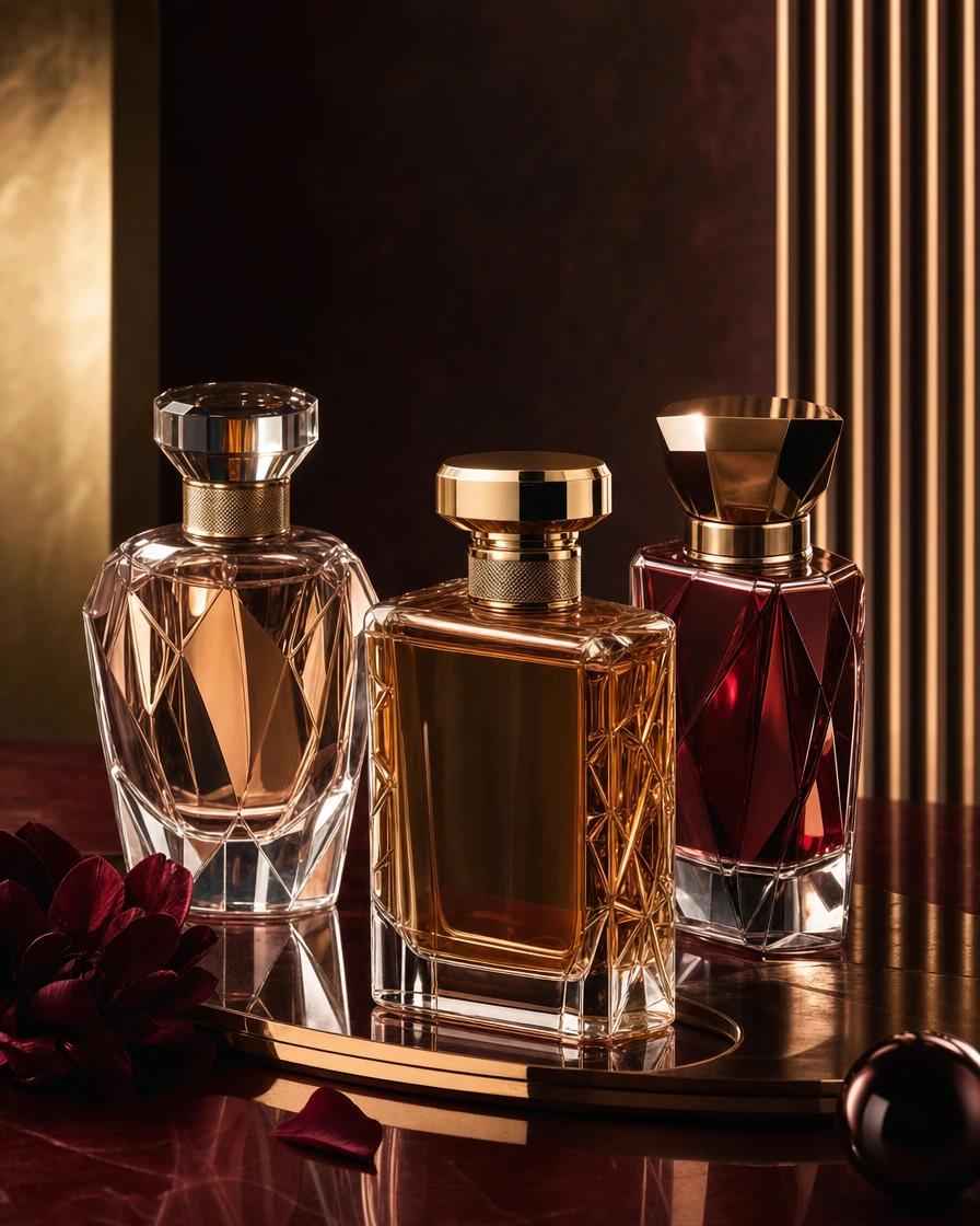 MORFX fragrance ad concept
